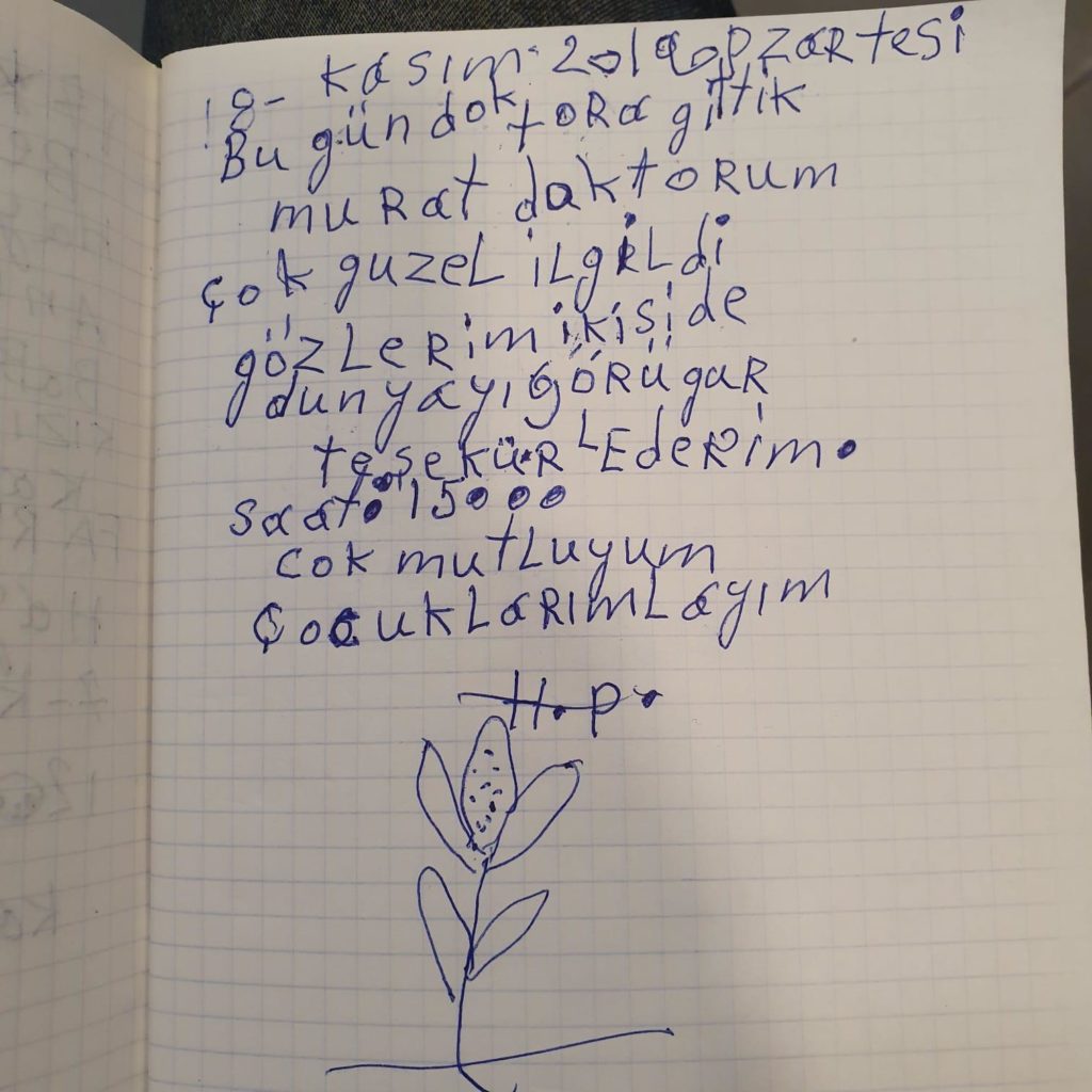 92 yaşından sonra gözleri açılınca günlük tutmaya başladı 4