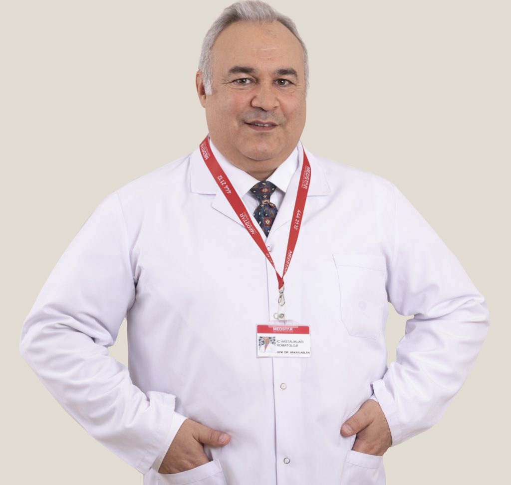 Memorial Sağlık Grubu Medstar Antalya Hastanesi Romatoloji Bölümü’nden Uz. Dr. Hakan Aslan