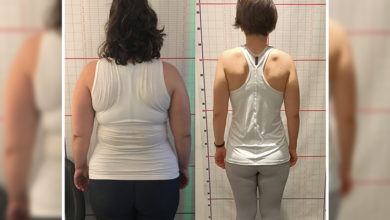 Uzman eğitmenle çalışıp 33 kilo verdi 1