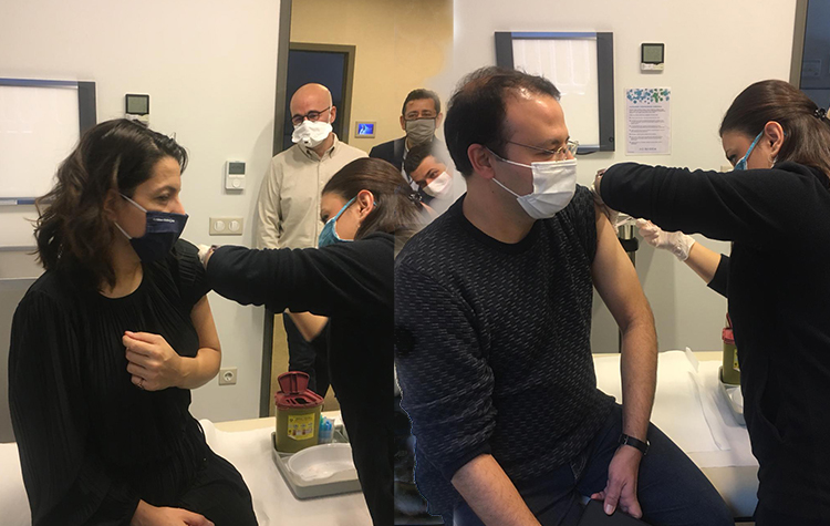 Acıbadem Ankara Hastanesi Çalışanları Aşılarını Oldu 6