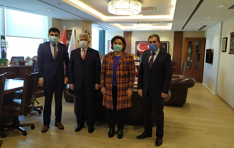 TVHB’den Sağlık Bakanlığı Bakan Yardımcılarını Ziyaret 7