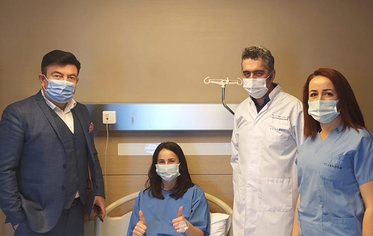 İzmit Belediyespor kadın basketbol takımının sporcusu Kübra Erat ameliyat oldu 6