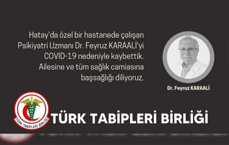 Psikiyatri Uzmanı Karaali COVID-19’a yenik Düştü 6
