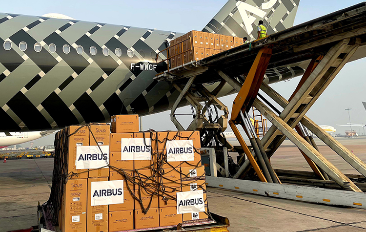 Airbus, Hindistan’a Covid-19 mücadelesinde desteğini arttırıyor 6