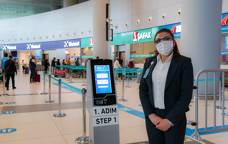 İstanbul Havalimanı Test merkezi’nde dakikalar içinde Covid-19 testi 6