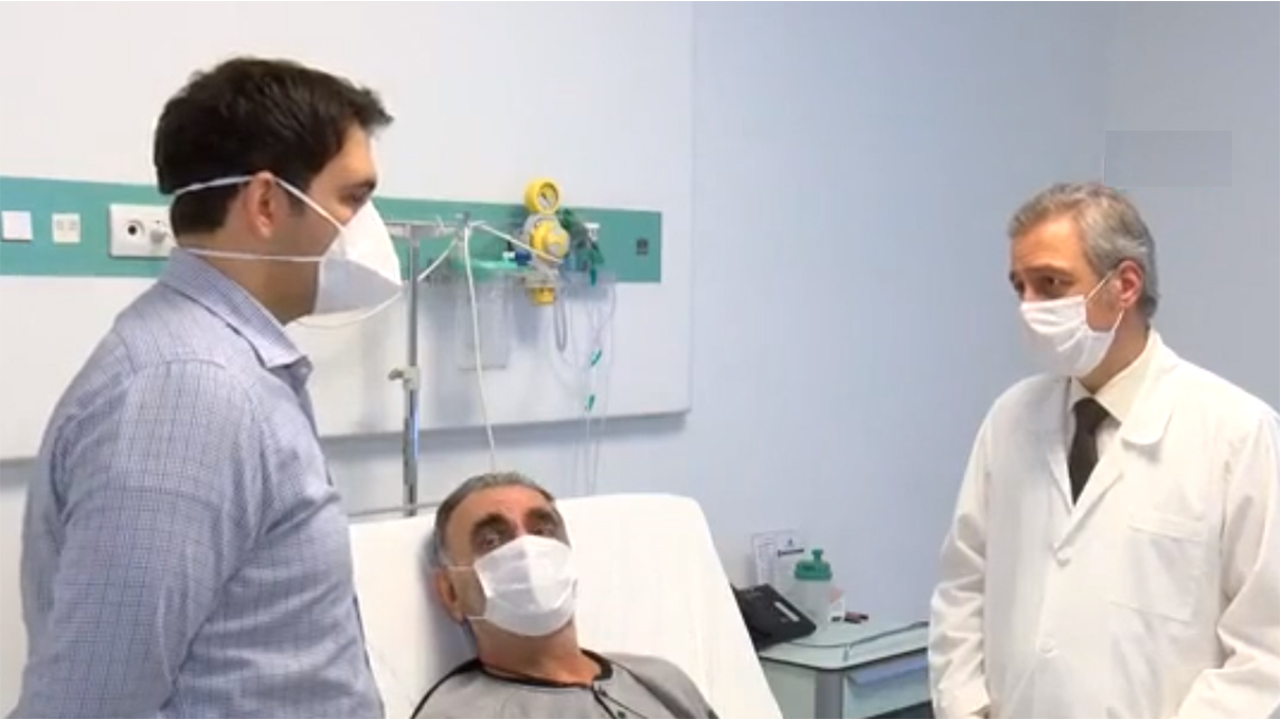 Tek ameliyatla kalın bağırsak ve karaciğerindeki 8 tümör temizlendi 7