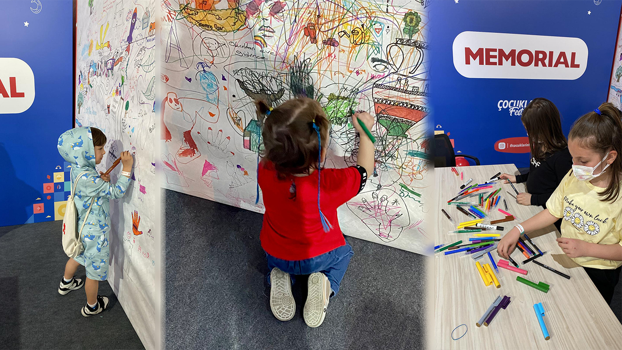 Memorial sanatın iyileştirici gücü ile çocuk festivalinde 7