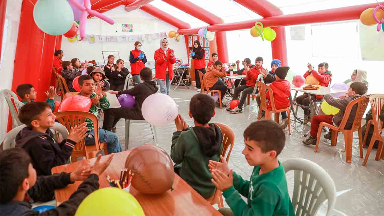 Kızılay’dan afetzede çocuklara yönelik psikososyal destek 8