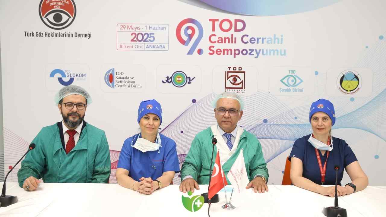 Ankara'da tıp dünyasını aydınlatacak etkinlik: 4 günde 70 canlı göz ameliyatı! 10
