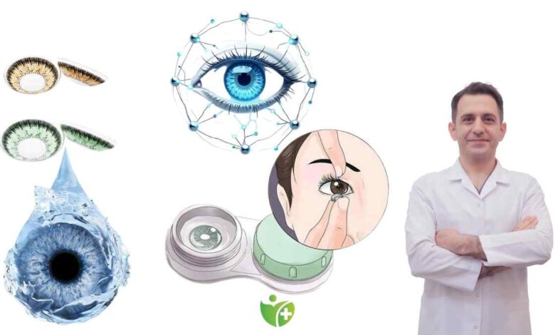 Kontakt Lens kullanırken Dikkat! Yanlış kullanım körlüğe yol açabilir 1