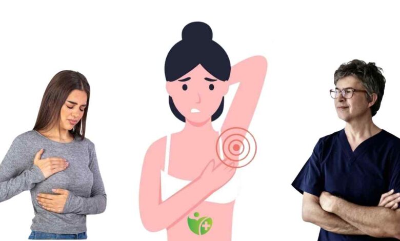 Koltuk altındaki şişliğin sebebi Ektopik meme dokusu olabilir 1